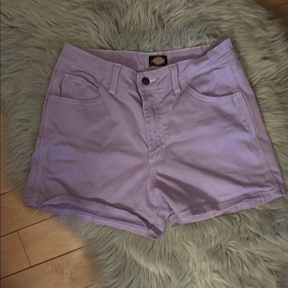 Dickies High Waist Purple Shorts